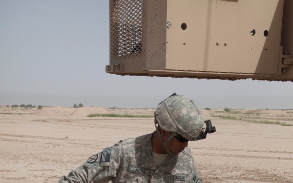 Artillery qualifications at Besamaya Range