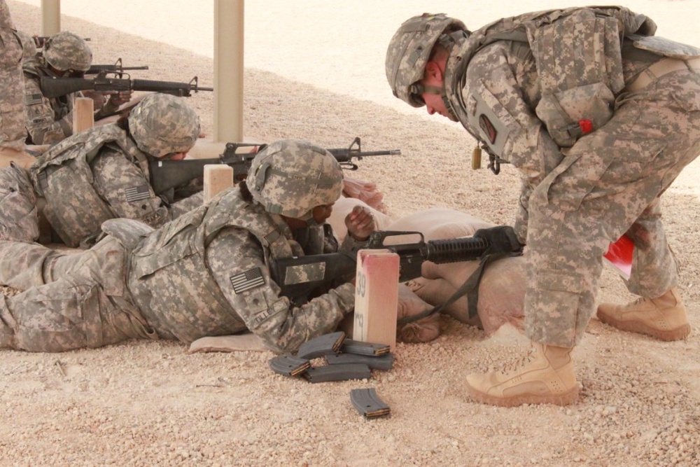 Soldiers qualify on marksmanship skills