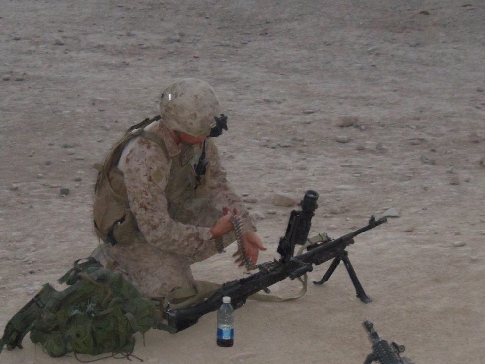 Machine gunners find new camaraderie deployed