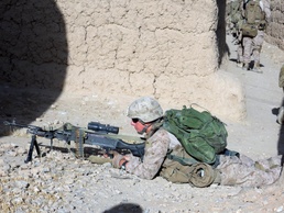 Machine gunners find new camaraderie deployed