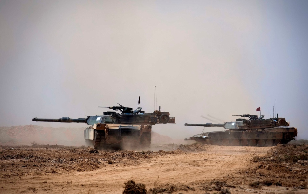 4th Tank Battalion trains with Moroccan counterparts during African Lion 2011