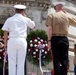 Wreath laying ceremony at the Soldiers' and Sailors' Monument - Fleet Week New York 2011