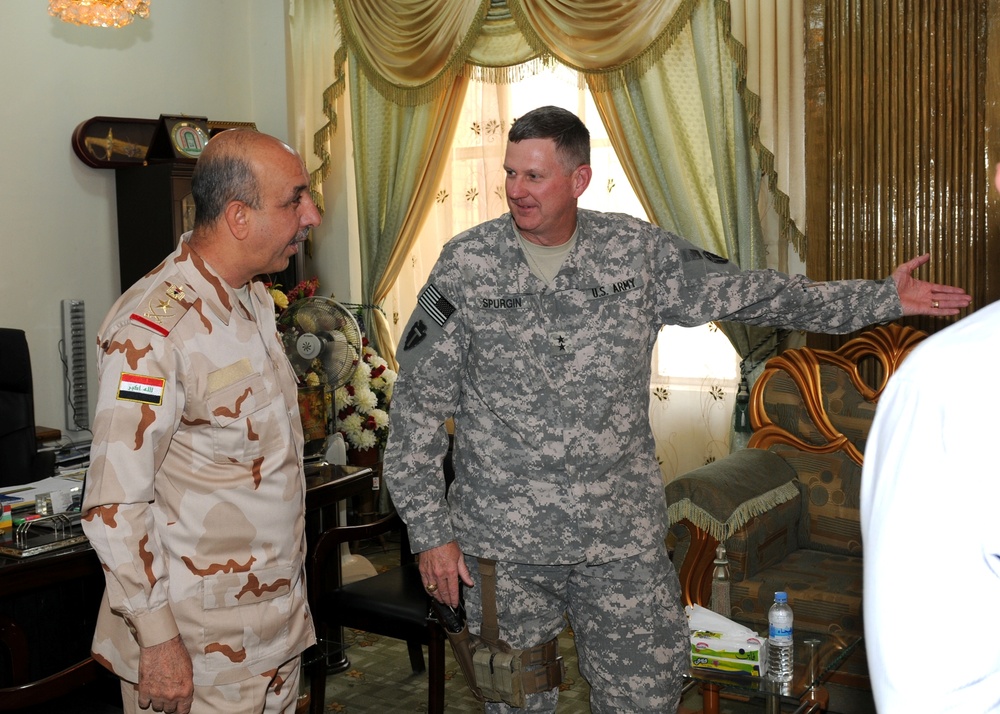 Maj. Gen. Eddy Spurgin visits BaOC