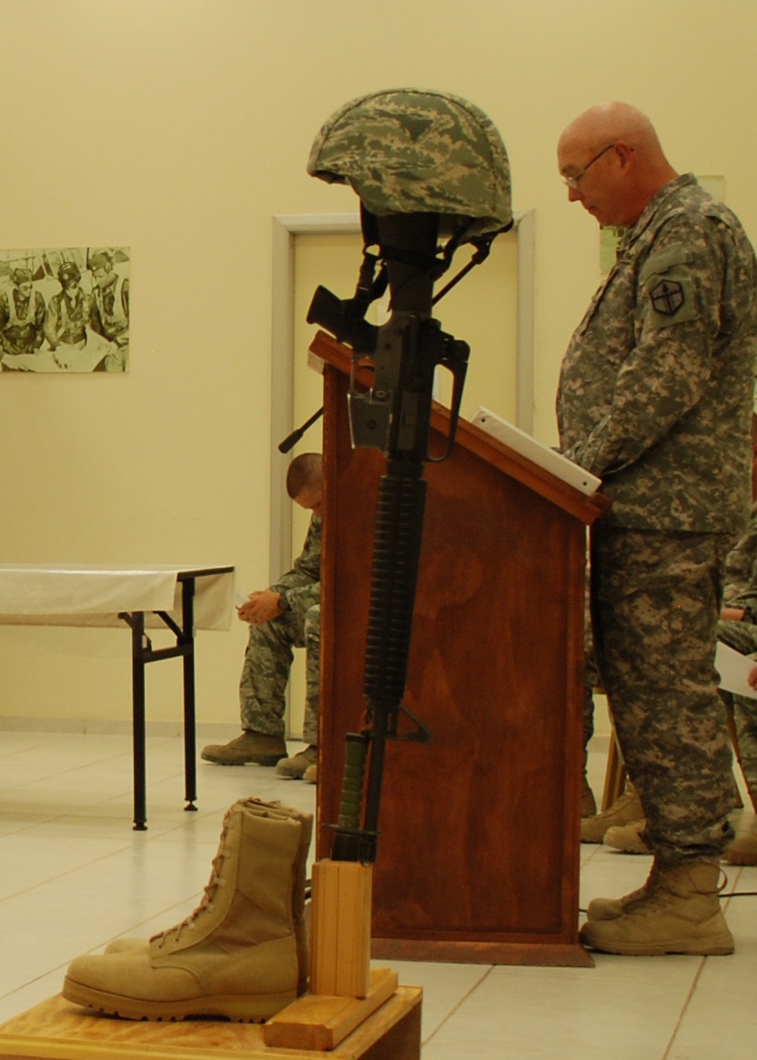 Memorial Day Observance at Joint Base Balad, Iraq
