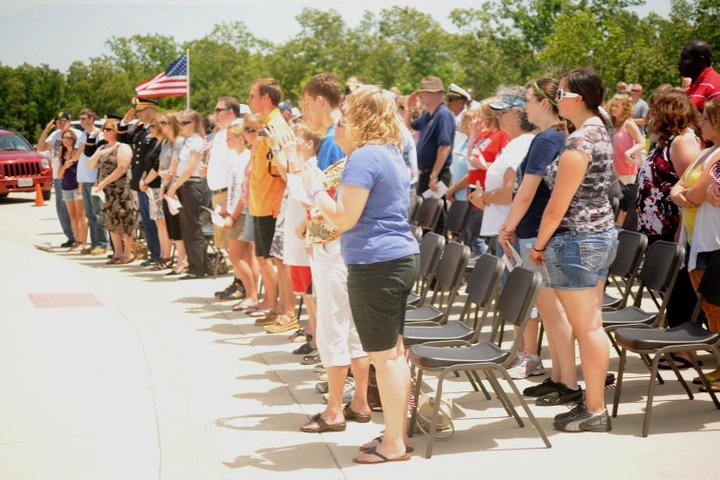 Memorial Day Ceremony, Missouri Veterans Cemetery, Fort Leonard Wood