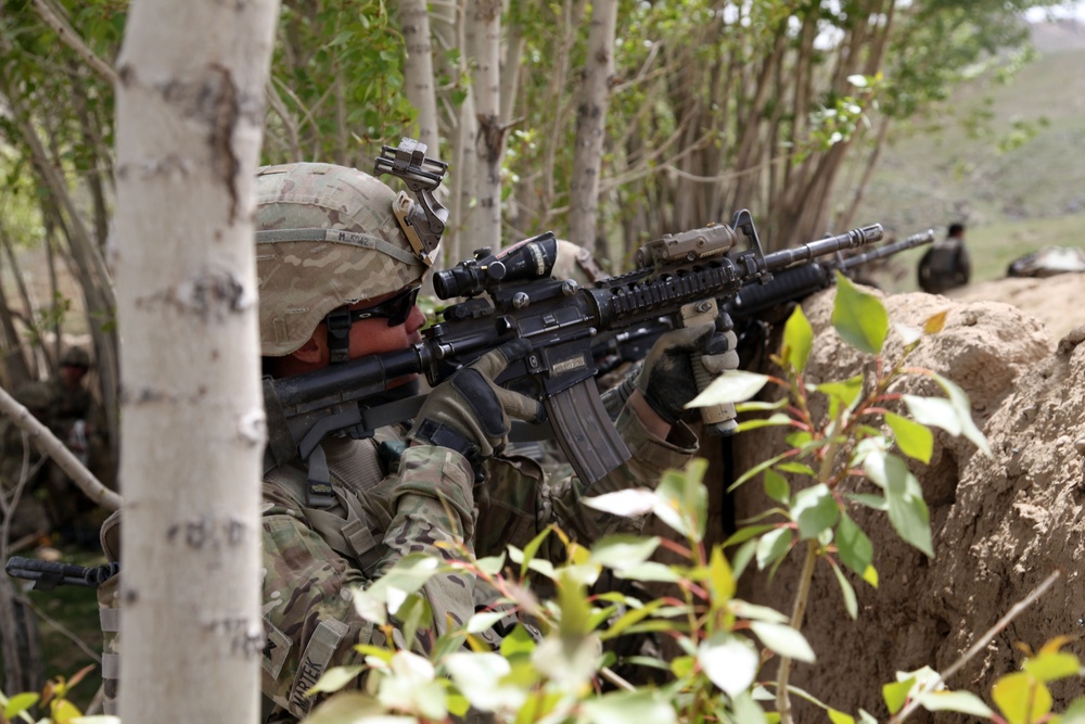 US, Afghan soldiers conduct Operation Kherwar Pahtar