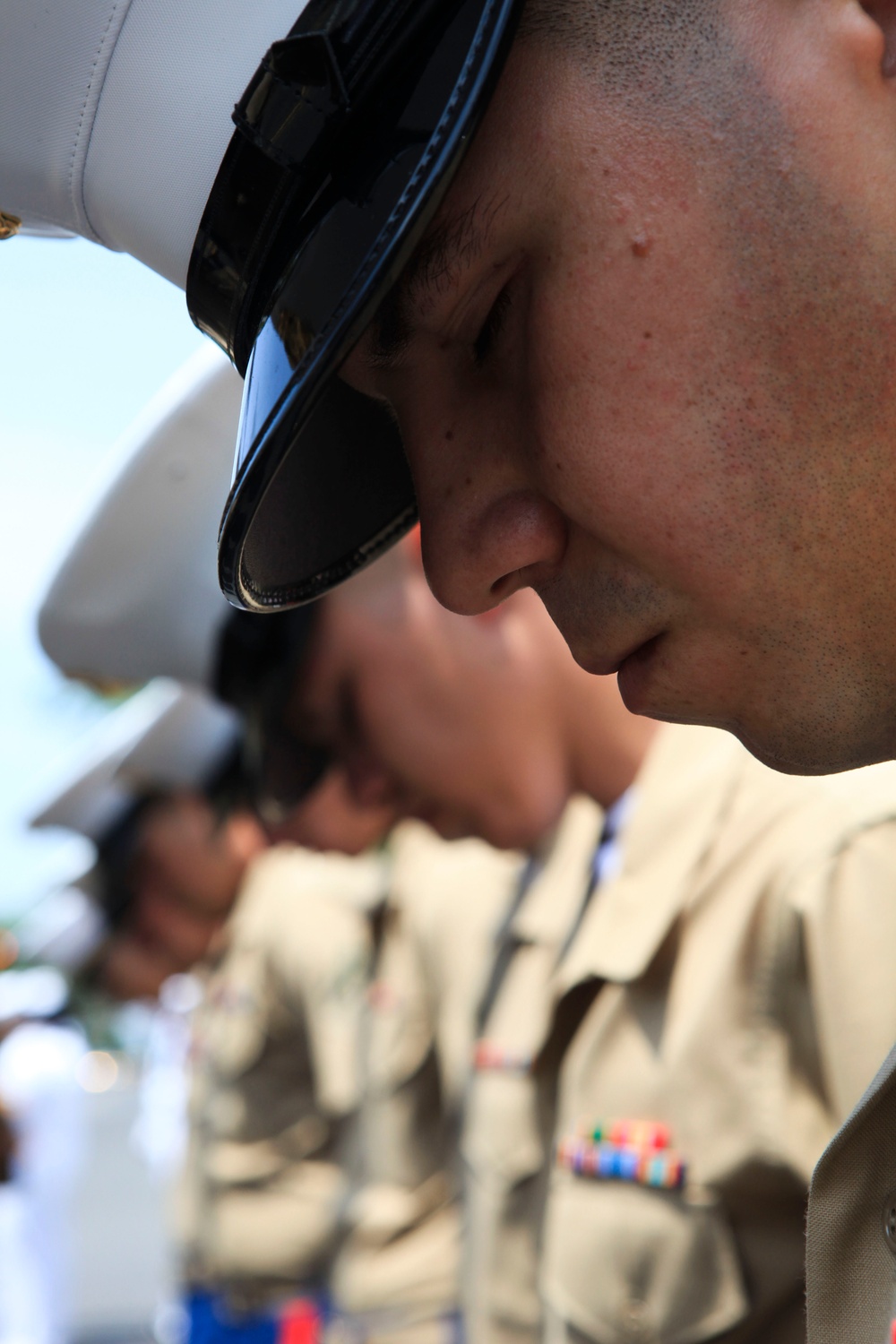 Marines participate in Glendale's Memorial Day parade during Fleet Week New York 2011
