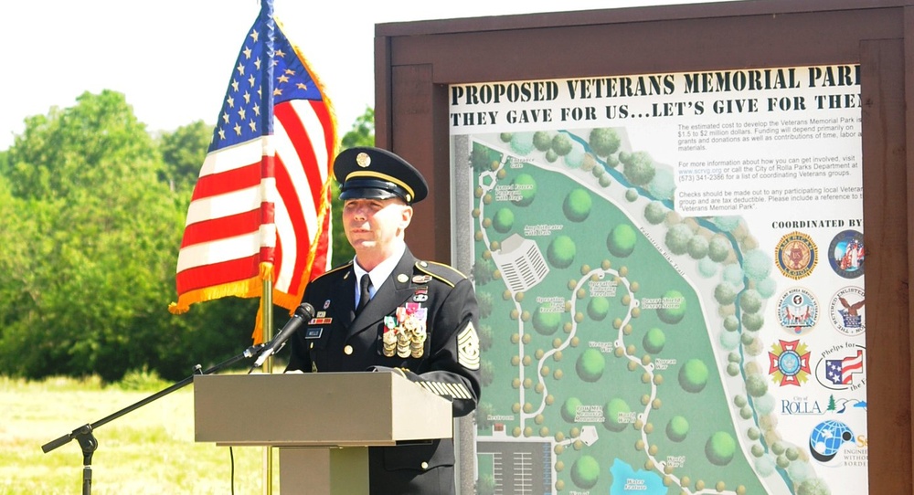 Memorial Day Ceremony, Veterans Memorial Park - Rolla, Mo.
