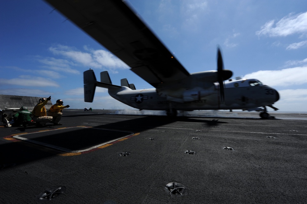 USS John C. Stennis action