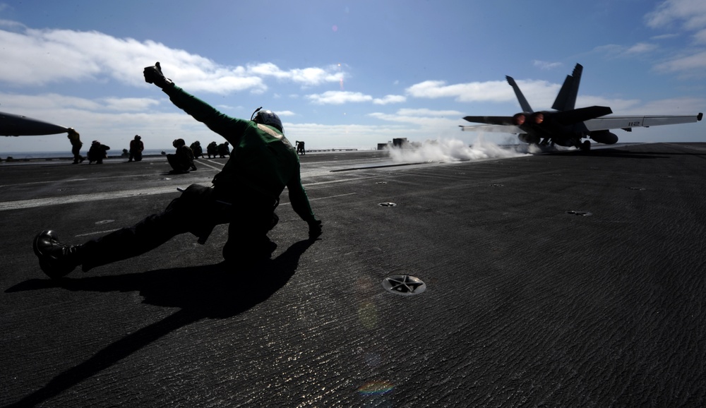 USS John C. Stennis action