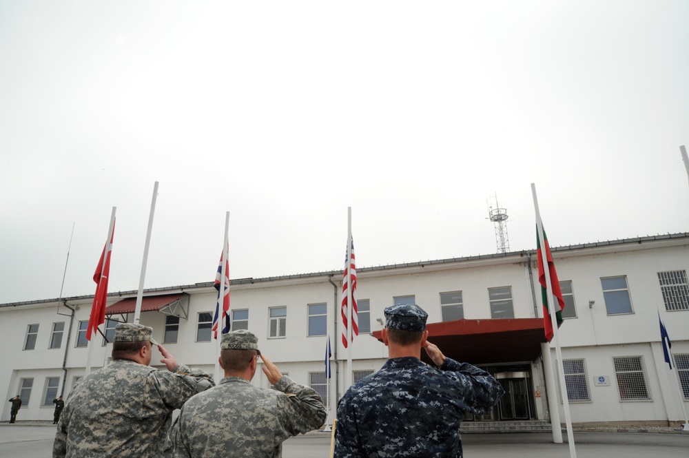 NATO HQ Sarajevo Honors Those Who Have Fallen on Memorial Day