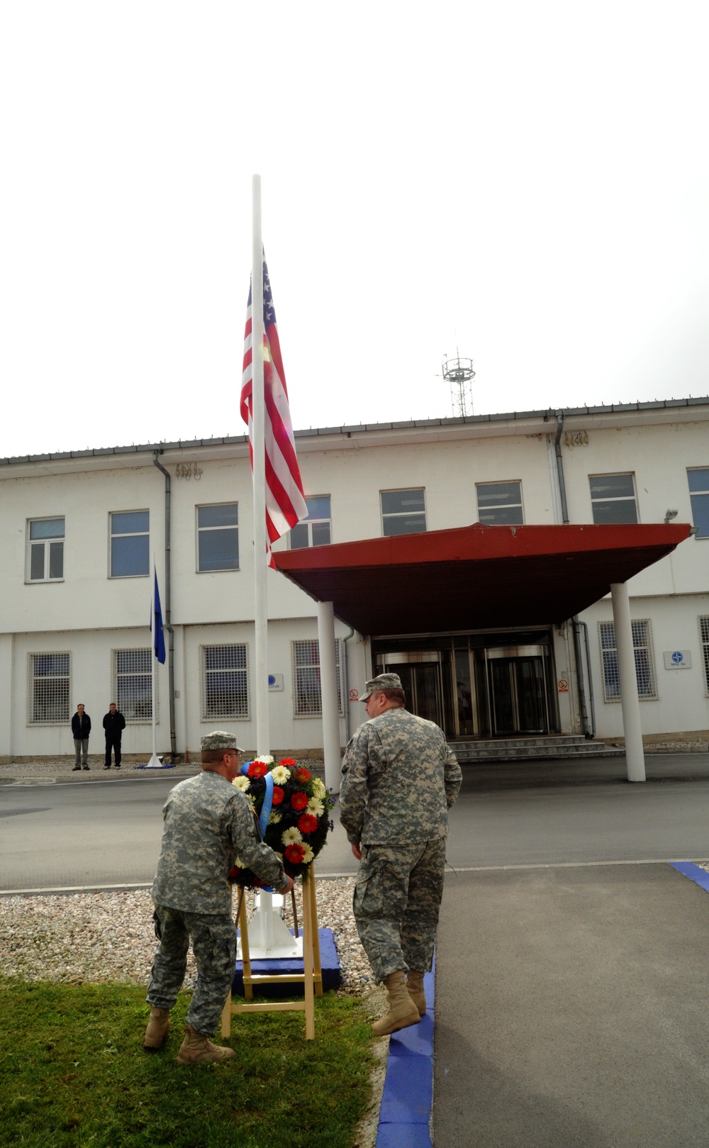 NATO HQ Sarajevo Remembers Those Who Have Fallen on Memorial Day