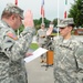 US Army soldiers Re-enlists on Memorial Day