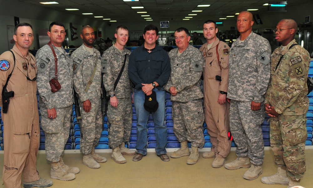 Congressman Steven Palazzo visits Mississippi soldiers and airmen deployed to Afghanistan