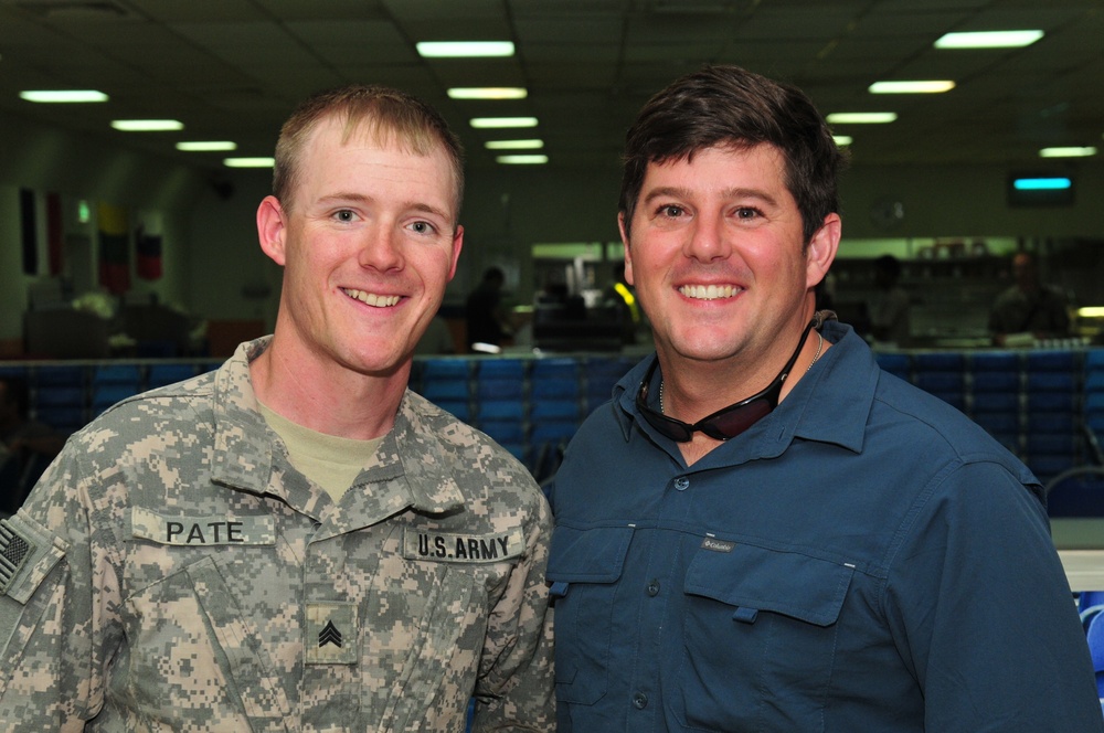 Congressman Steven Palazzo visits Mississippi soldiers and airmen deployed to Afghanistan