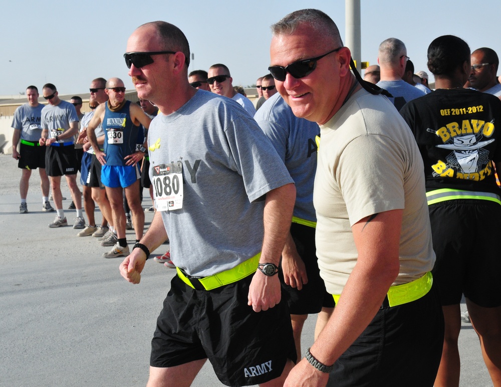 Memorial Day 5K at Kandahar Airfield, Afghanistan