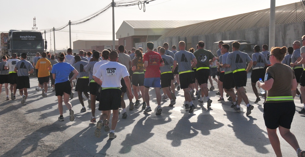 Memorial Day 5K at Kandahar Airfield, Afghanistan