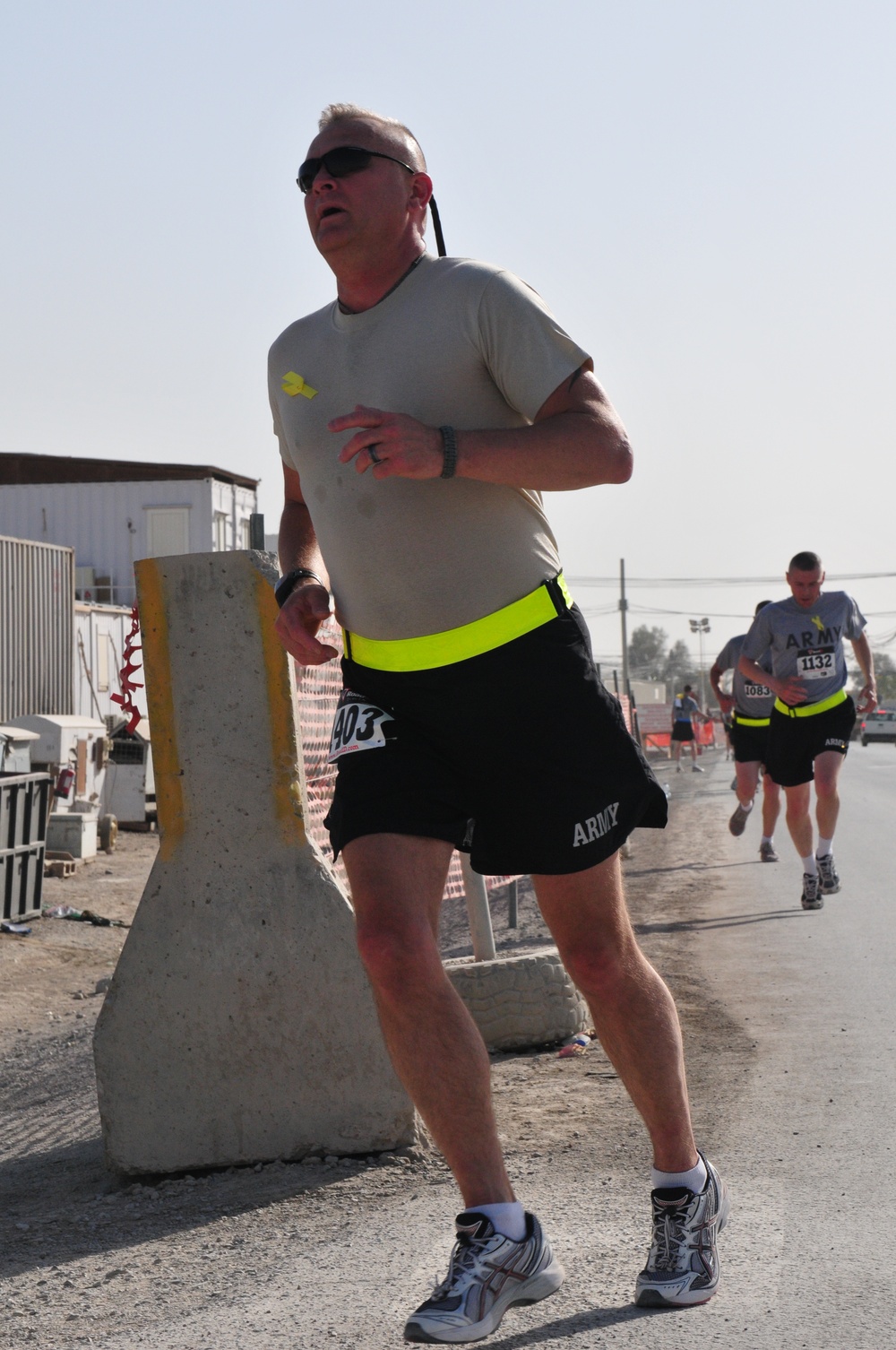 Memorial Day 5K at Kandahar Airfield, Afghanistan