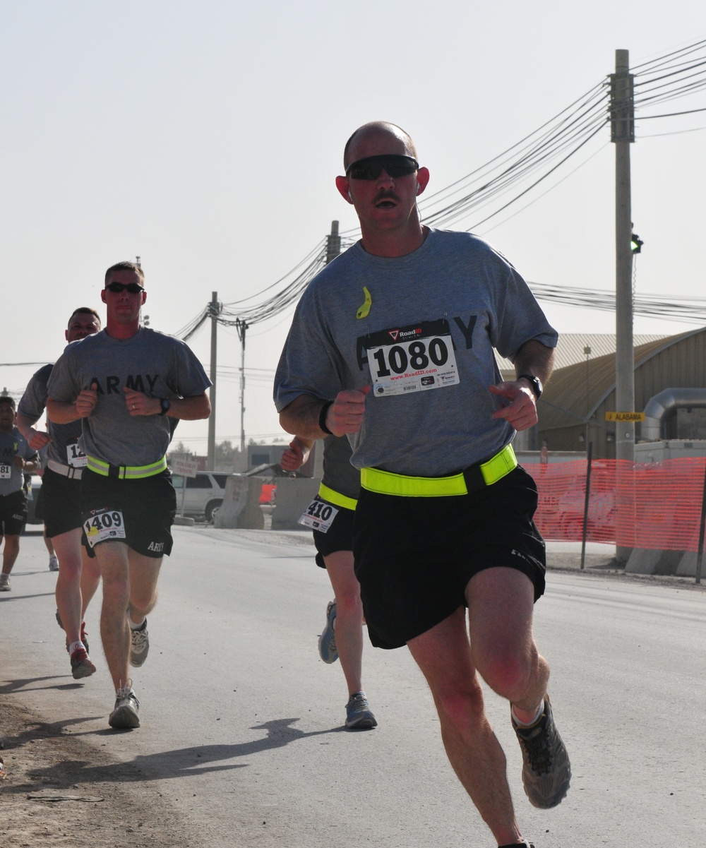 Memorial Day 5K at Kandahar Airfield, Afghanistan