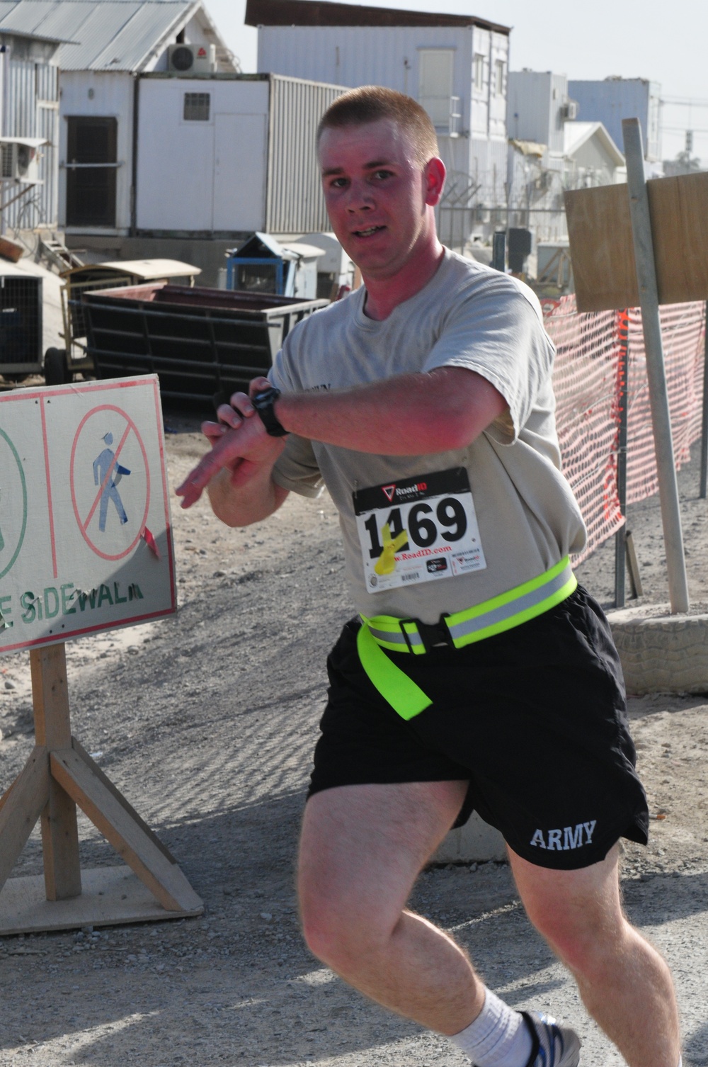 Memorial Day 5K at Kandahar Airfield, Afghanistan
