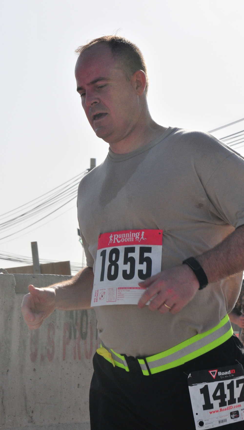 Memorial Day 5K at Kandahar Airfield, Afghanistan