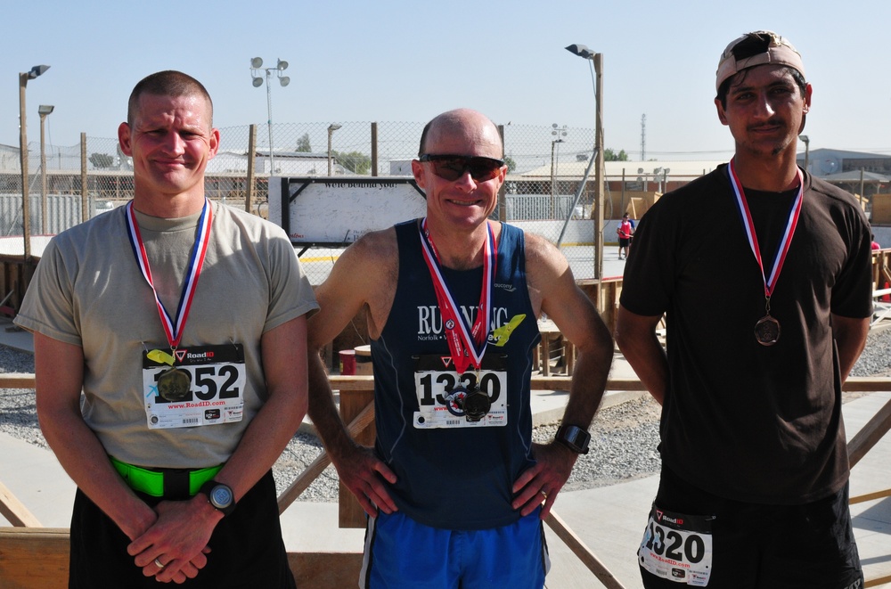 Memorial Day 5K at Kandahar Airfield, Afghanistan