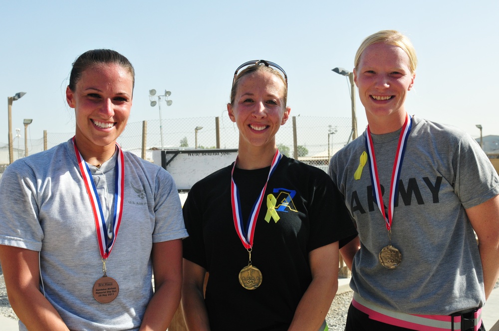 Memorial Day 5K at Kandahar Airfield, Afghanistan
