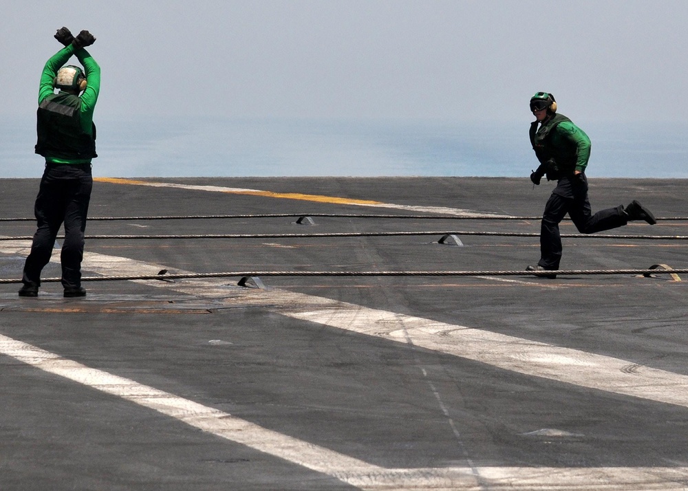 USS Ronald Reagan continues operations