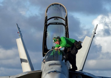 USS Carl Vinson action