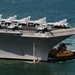 USS George H.W. Bush leaves Portsmouth