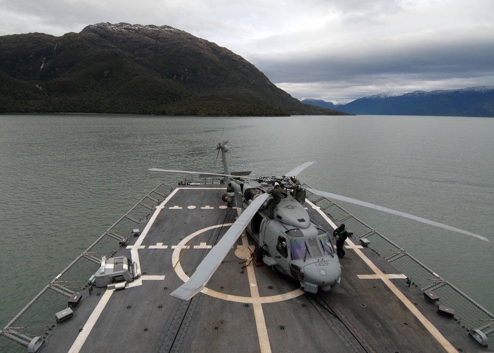 USS Boone continues operations