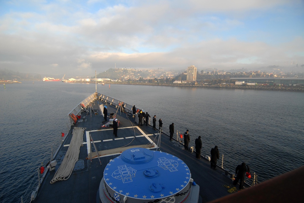 USS Boone continues operations