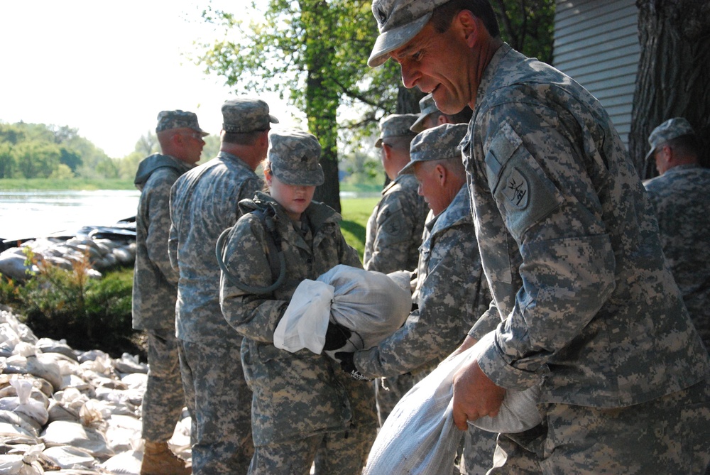 National Guard Steps Up Flood Response in Minot