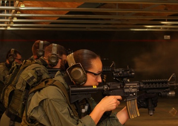 Bang, pow, pop, SRT Marines train, shoot paper enemies