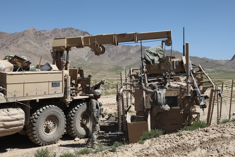 Operation Kherwar Pahtar in Logar province