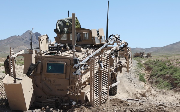 Operation Kherwar Pahtar in Logar province