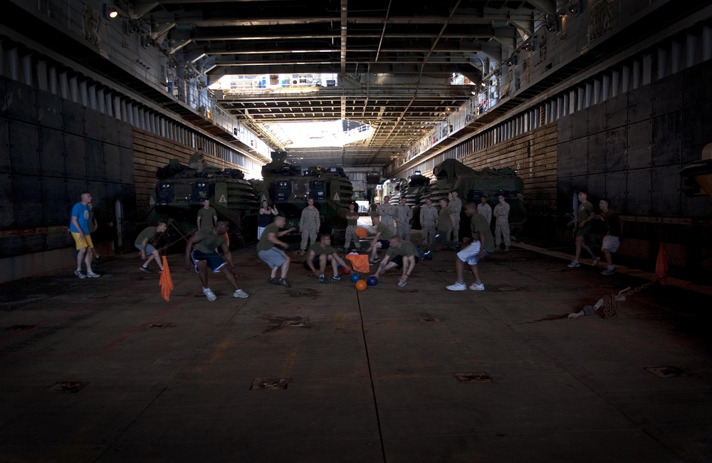 USS Whidbey Island action