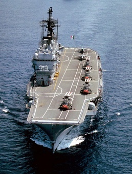 NATO flagship transfers responsibility for leading the maritime embargo operation off Libya