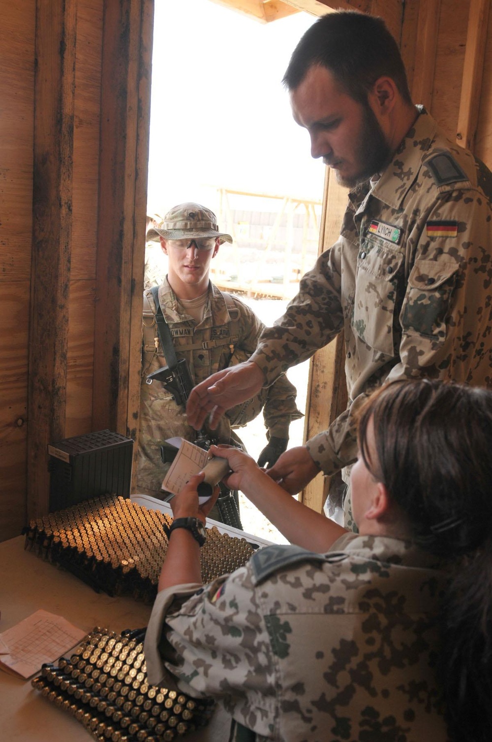 Vanguard soldiers earn coveted German shooter’s badge