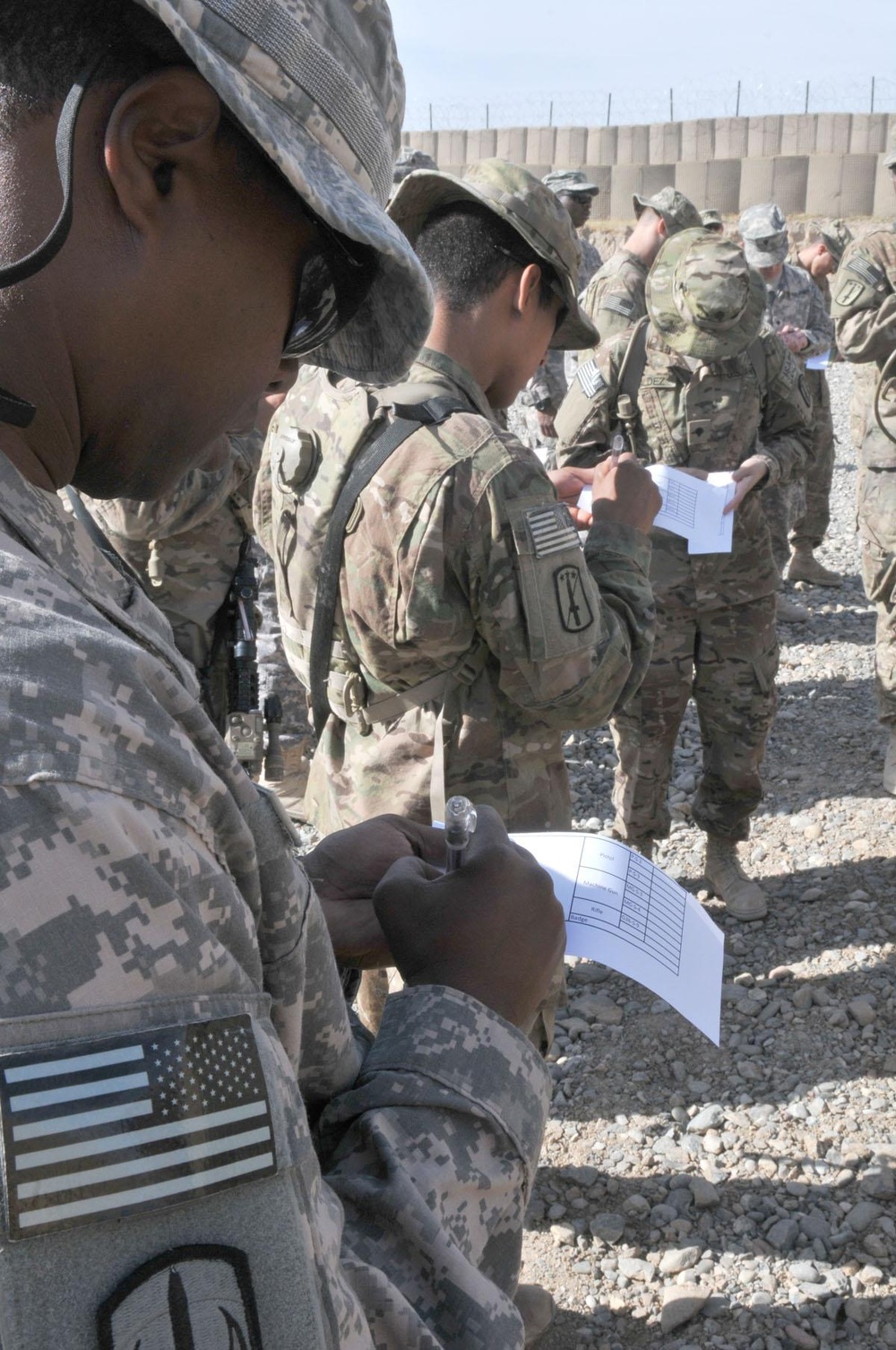 Vanguard soldiers earn coveted German shooter’s badge