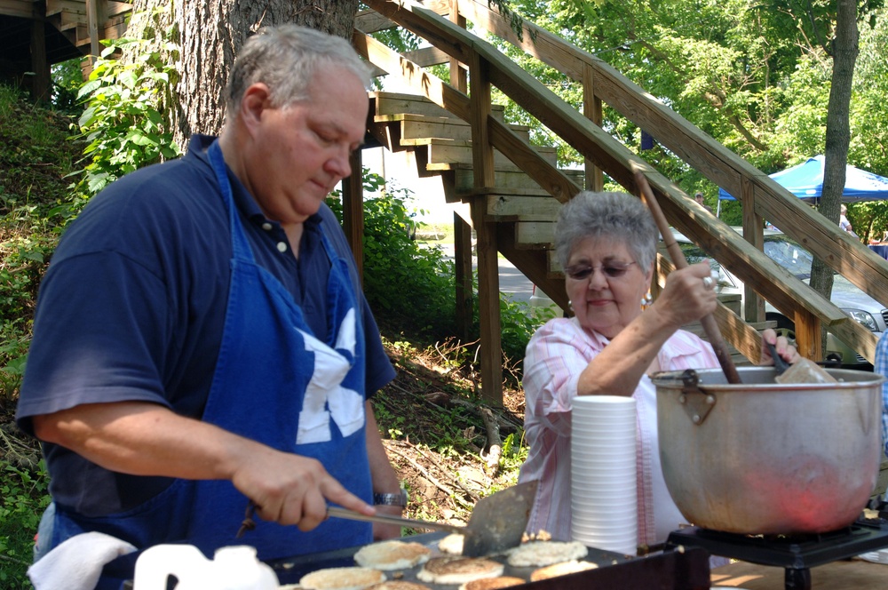 Historic Corps gristmill operates during cornbread festival