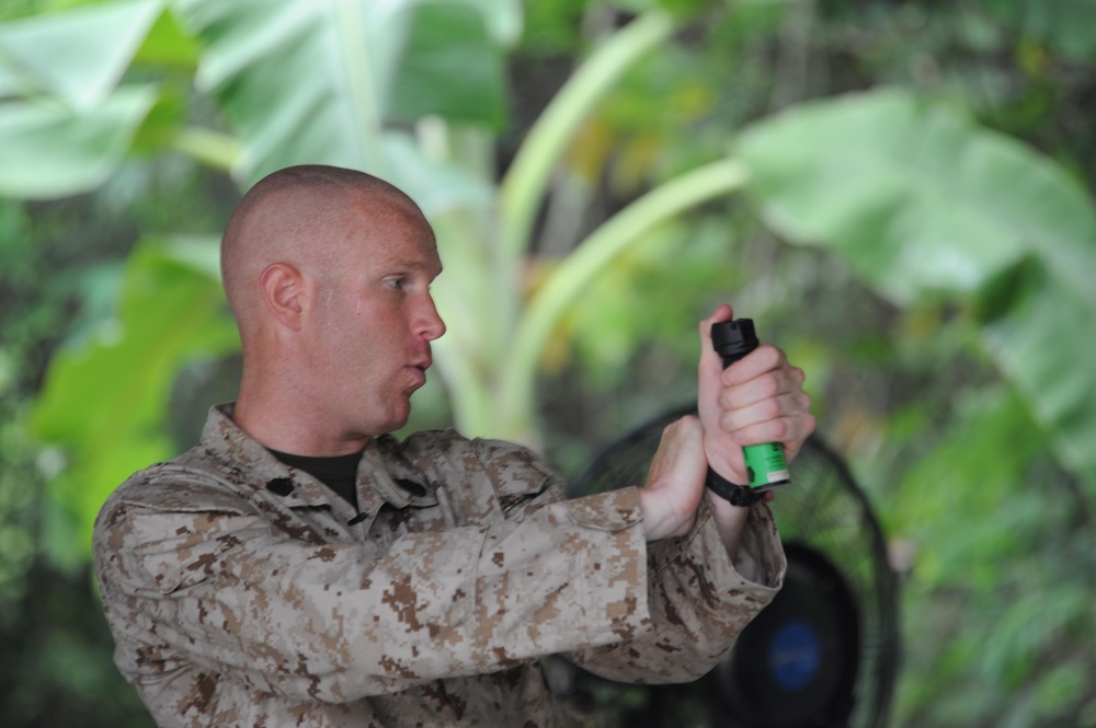 Marines conduct non-lethal training in Thailand