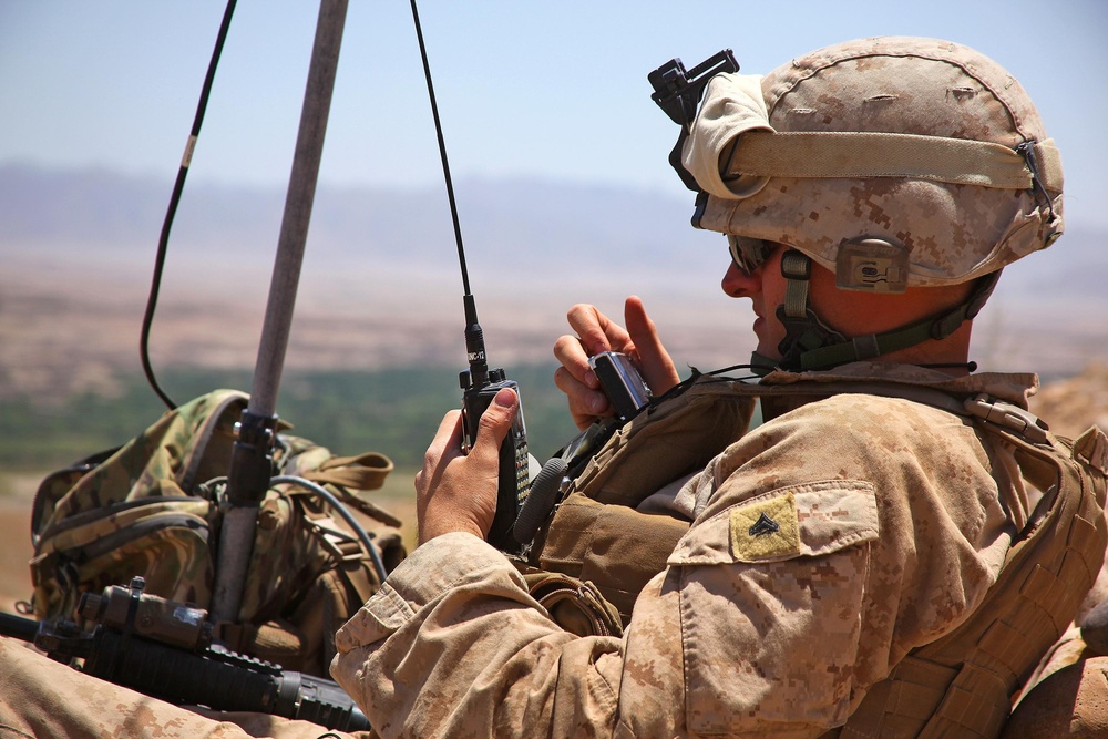 Radio Battalion helps ANGLICO intercept insurgents