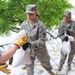 Airmen helping with Missouri River flood fight