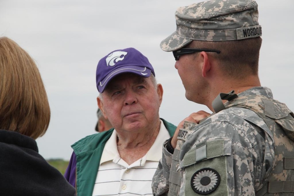 Kansas Guard artillery battalion showcased new rocket system