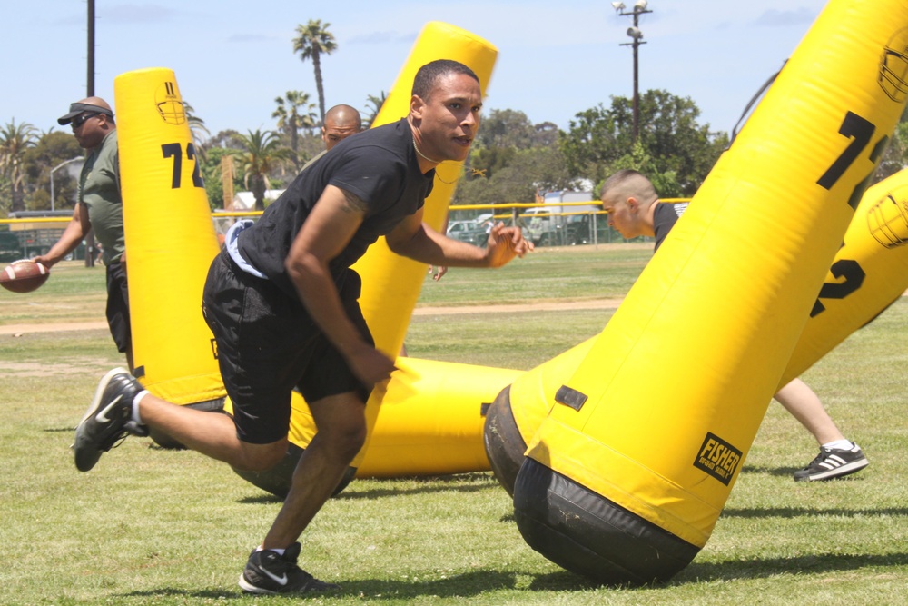 Titans represent MCRD in the Camp Pendleton Football League