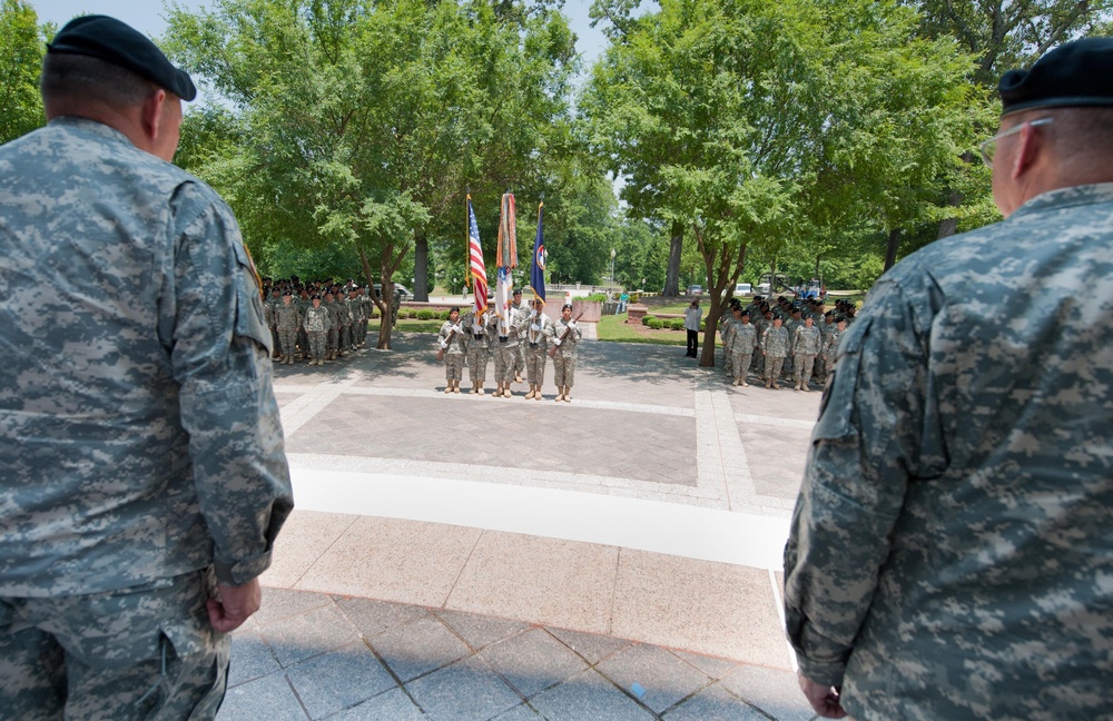 HQUSARC Color Casing Ceremony