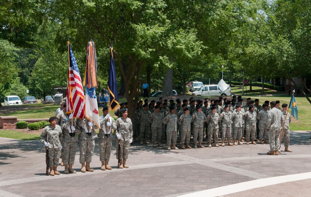 HQUSARC Color Casing Ceremony