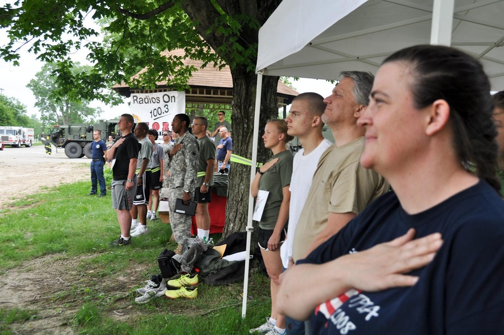 Soldiers, community turn out for Rambo Run