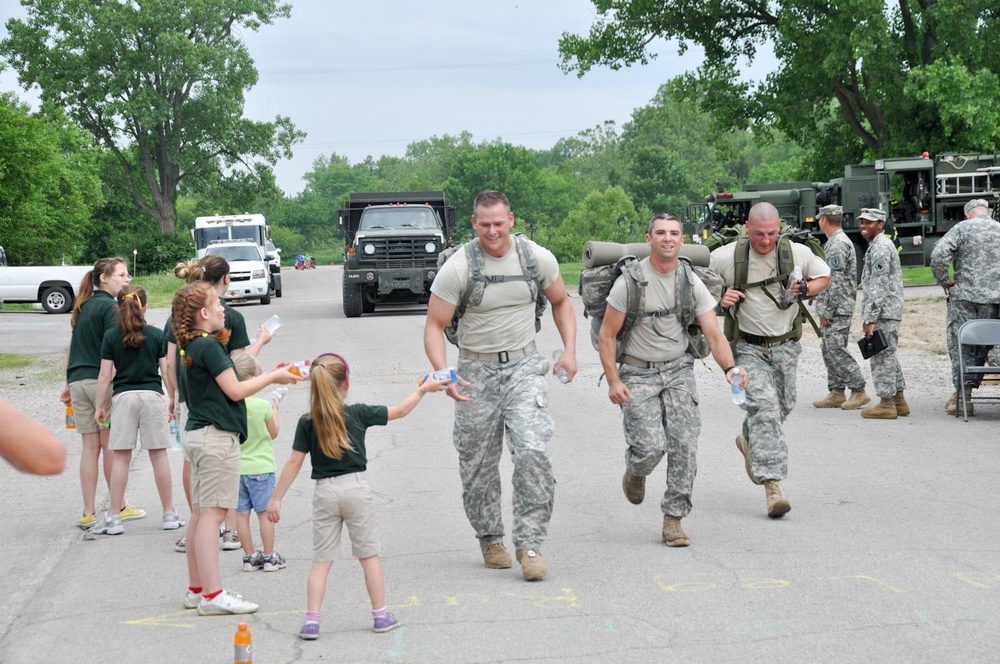 Soldiers, community turn out for Rambo Run